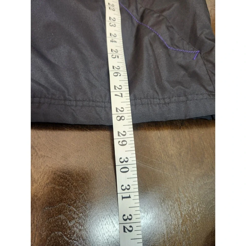 Vintage Reebok Minnesota Vikings Mens Black Purple 1/4 Zip NFL Jacket‎ Size L